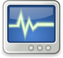 Metric choice represented by a monitoring device.