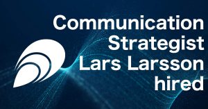 Communication Strategist Lars Larsson hired
