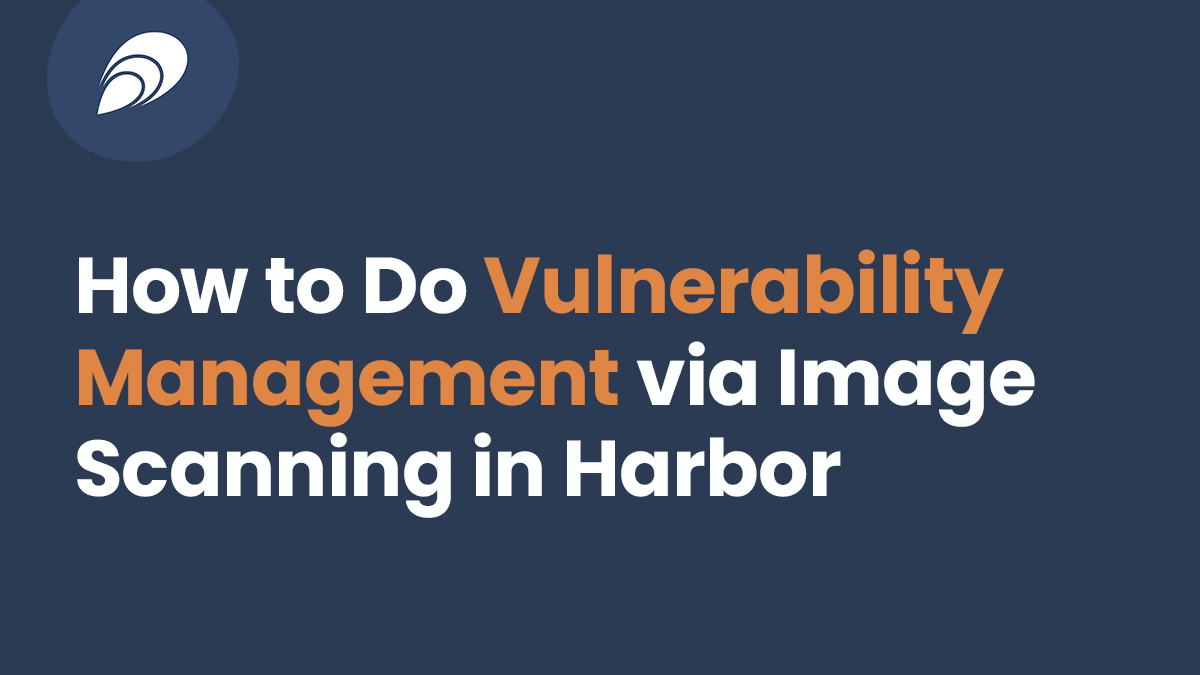 Read more about the article How to Do Vulnerability Management via Image Scanning in Harbor