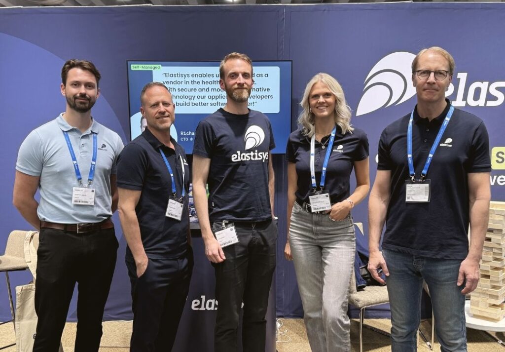 Elastisys group photo from Vitalis 2024