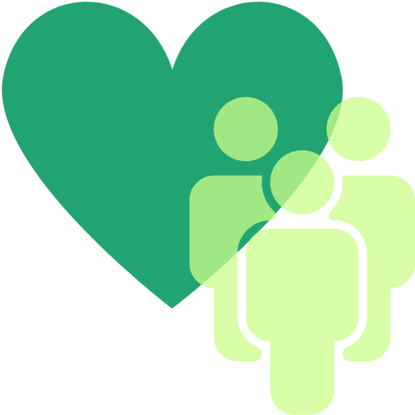 Loved by teams heart icon