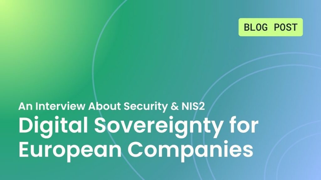 digital sovereignty for European companies