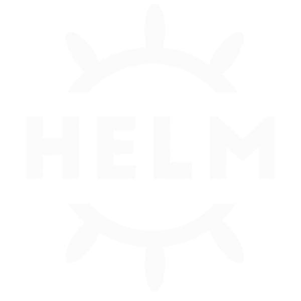 Helm white logo