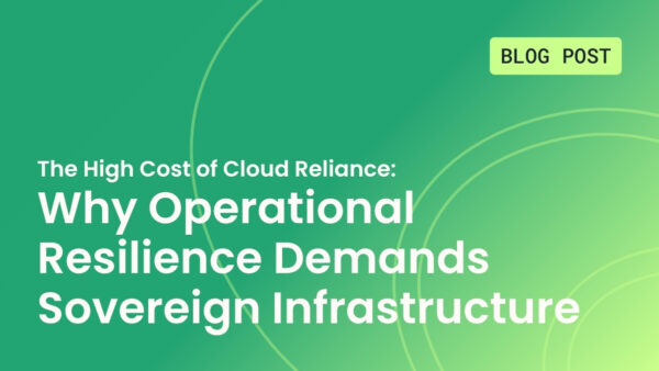 The High Cost of Cloud Reliance